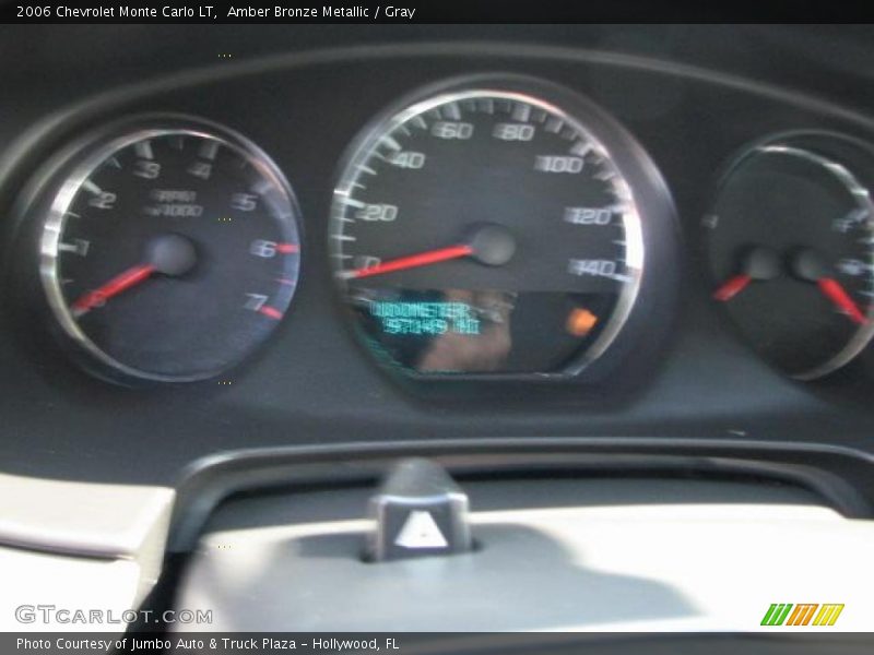 Amber Bronze Metallic / Gray 2006 Chevrolet Monte Carlo LT