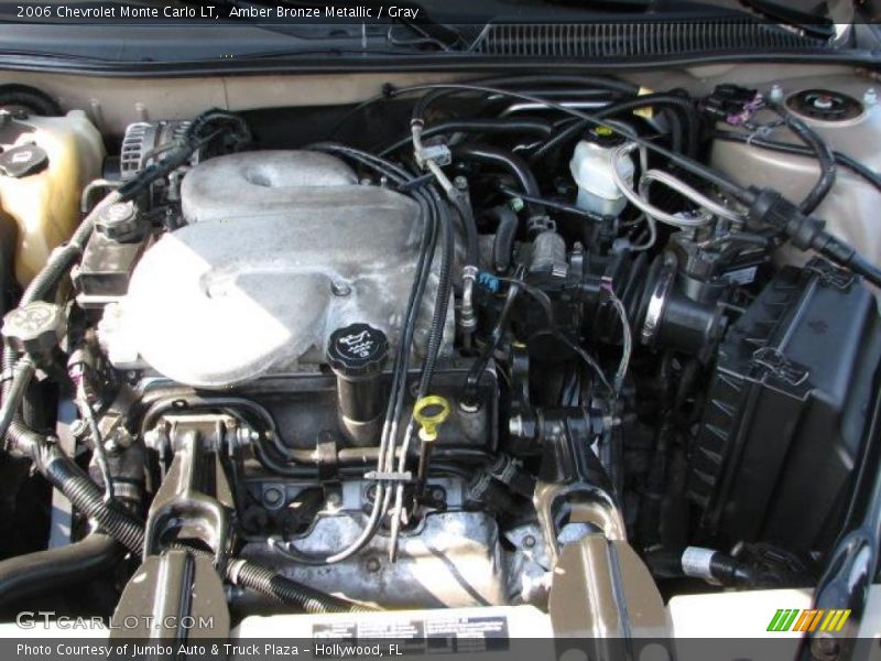 Amber Bronze Metallic / Gray 2006 Chevrolet Monte Carlo LT