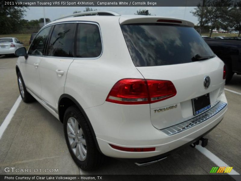 Campanella White / Cornsilk Beige 2011 Volkswagen Touareg VR6 FSI Sport 4XMotion