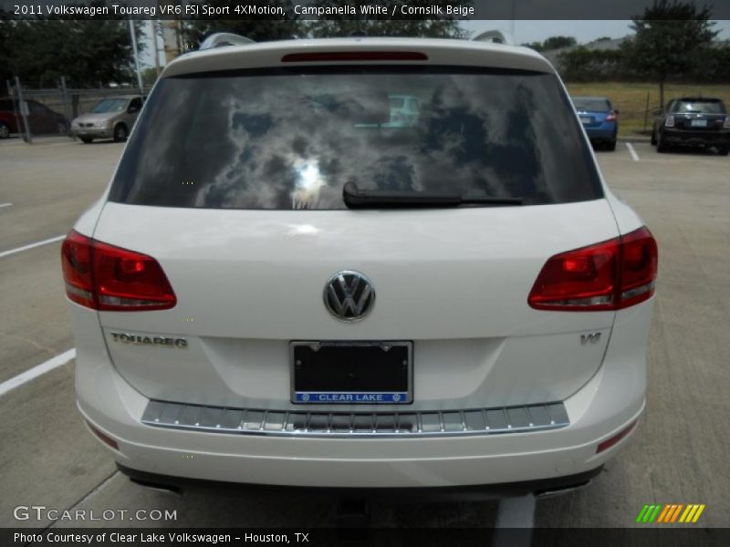Campanella White / Cornsilk Beige 2011 Volkswagen Touareg VR6 FSI Sport 4XMotion