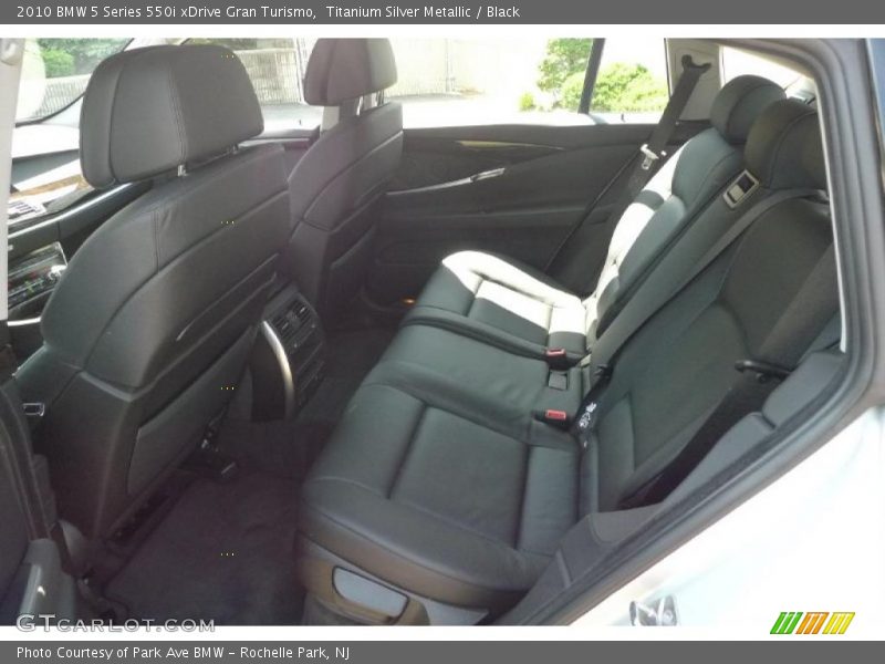 Titanium Silver Metallic / Black 2010 BMW 5 Series 550i xDrive Gran Turismo