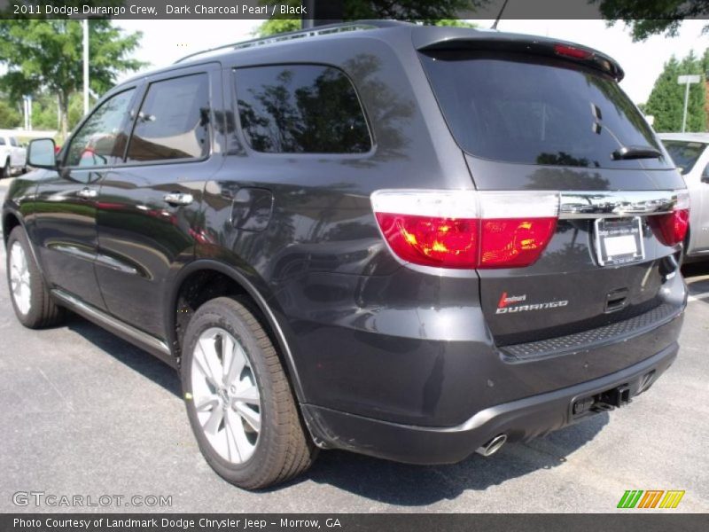 Dark Charcoal Pearl / Black 2011 Dodge Durango Crew