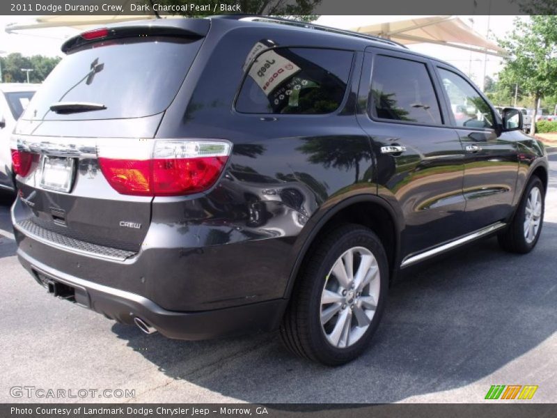 Dark Charcoal Pearl / Black 2011 Dodge Durango Crew