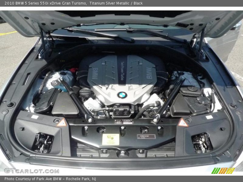  2010 5 Series 550i xDrive Gran Turismo Engine - 4.4 Liter Twin-Turbocharged DOHC 32-Valve VVT V8