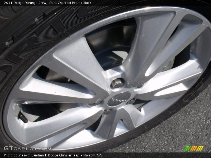 Dark Charcoal Pearl / Black 2011 Dodge Durango Crew