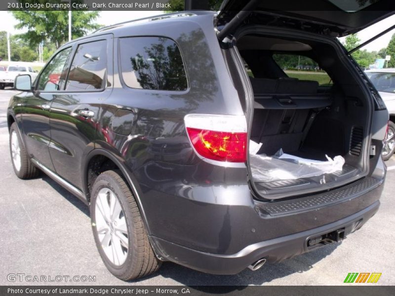 Dark Charcoal Pearl / Black 2011 Dodge Durango Crew