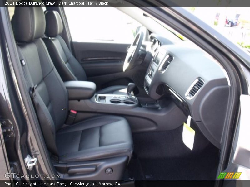 Dark Charcoal Pearl / Black 2011 Dodge Durango Crew
