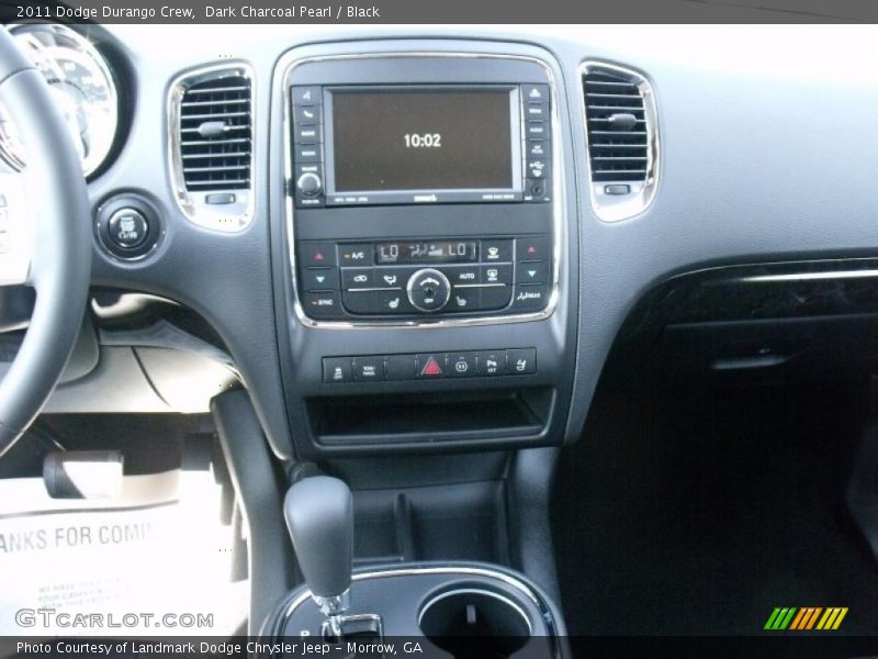 Dark Charcoal Pearl / Black 2011 Dodge Durango Crew