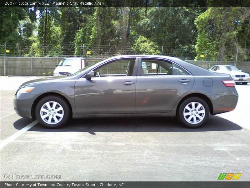 Magnetic Gray Metallic / Ash 2007 Toyota Camry XLE