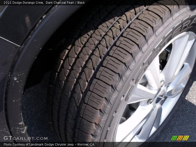 Dark Charcoal Pearl / Black 2011 Dodge Durango Crew