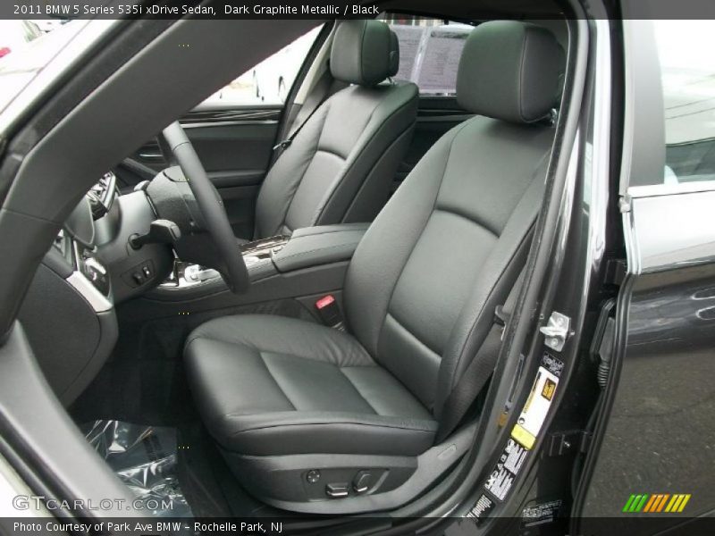  2011 5 Series 535i xDrive Sedan Black Interior
