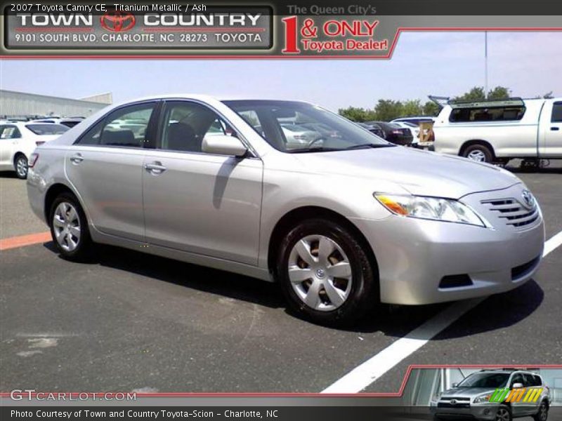 Titanium Metallic / Ash 2007 Toyota Camry CE