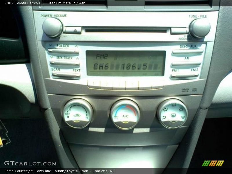 Titanium Metallic / Ash 2007 Toyota Camry CE