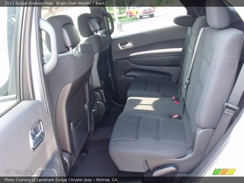 Bright Silver Metallic / Black 2011 Dodge Durango Heat
