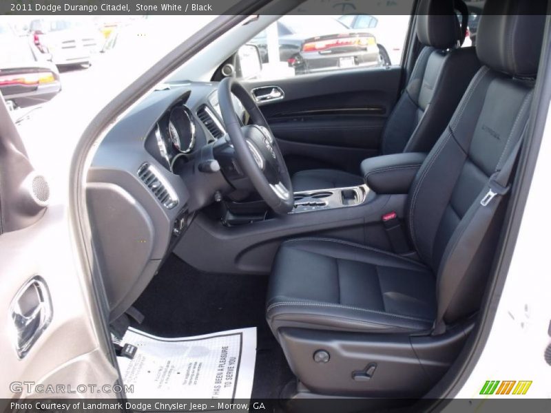  2011 Durango Citadel Black Interior