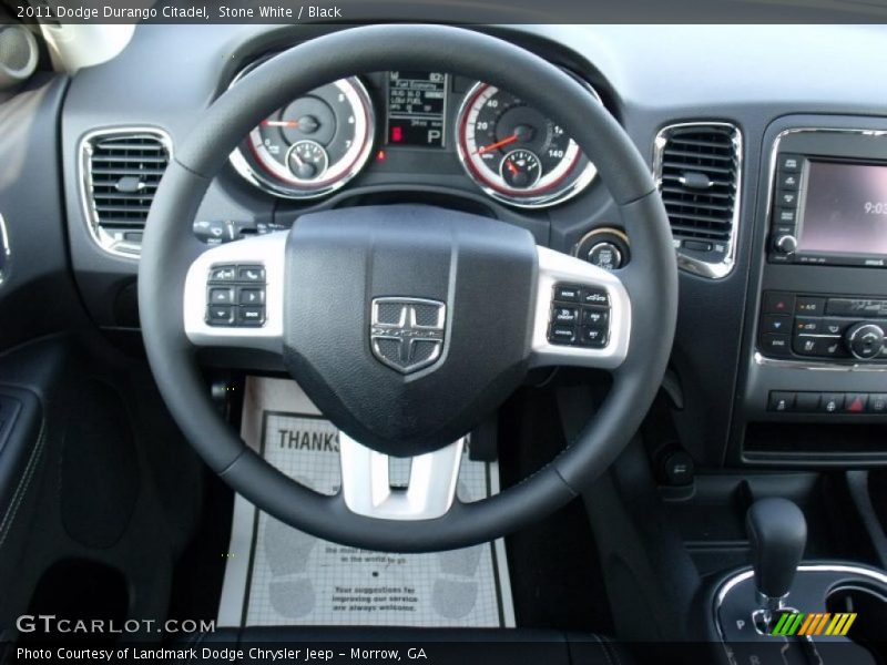  2011 Durango Citadel Steering Wheel