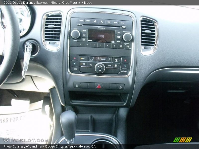 Mineral Gray Metallic / Black 2011 Dodge Durango Express