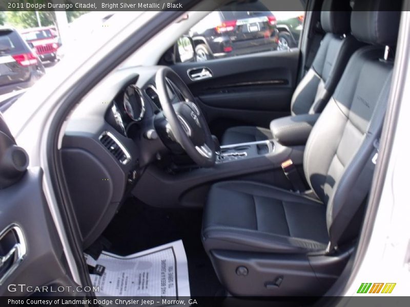 2011 Durango Citadel Black Interior