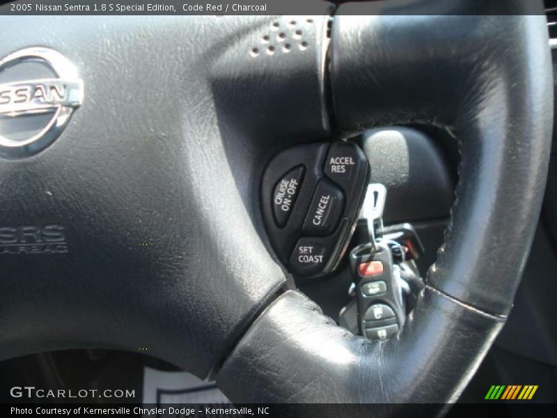 Code Red / Charcoal 2005 Nissan Sentra 1.8 S Special Edition