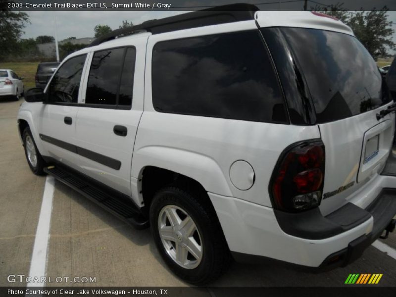 Summit White / Gray 2003 Chevrolet TrailBlazer EXT LS