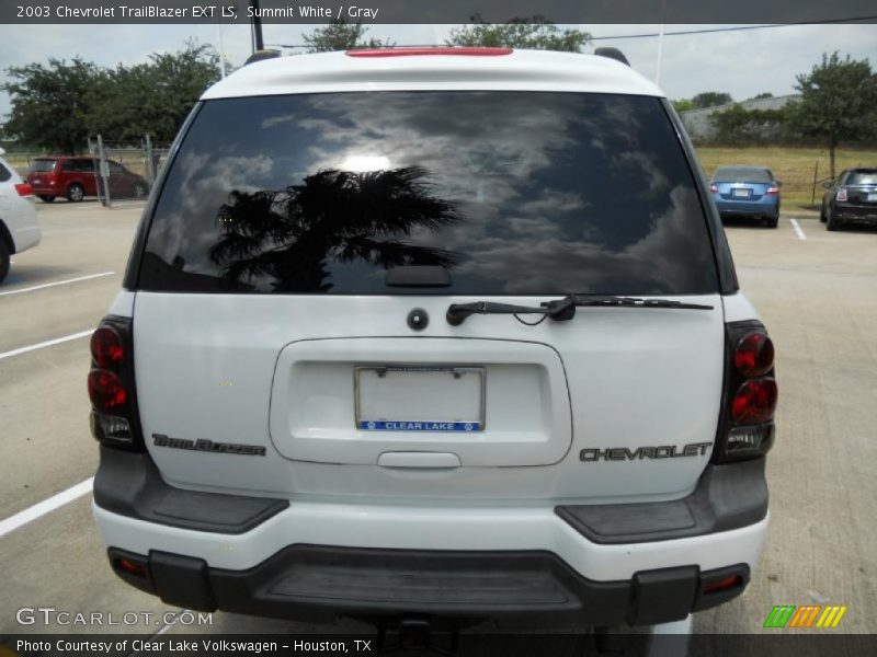 Summit White / Gray 2003 Chevrolet TrailBlazer EXT LS