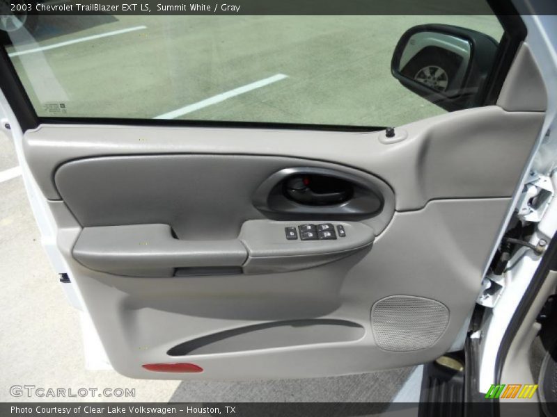 Summit White / Gray 2003 Chevrolet TrailBlazer EXT LS