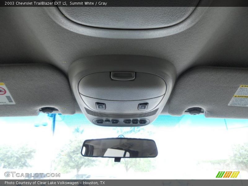 Summit White / Gray 2003 Chevrolet TrailBlazer EXT LS