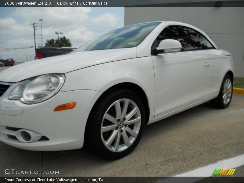 Candy White / Cornsilk Beige 2008 Volkswagen Eos 2.0T