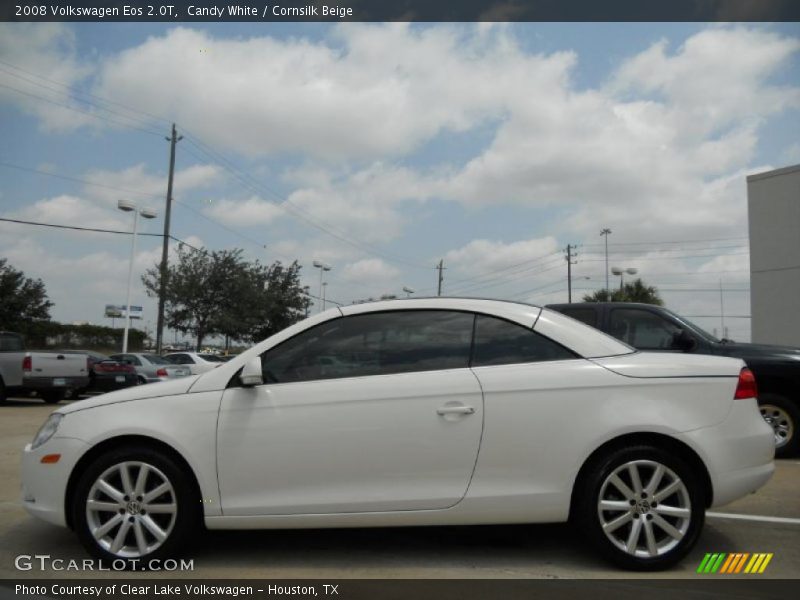 Candy White / Cornsilk Beige 2008 Volkswagen Eos 2.0T