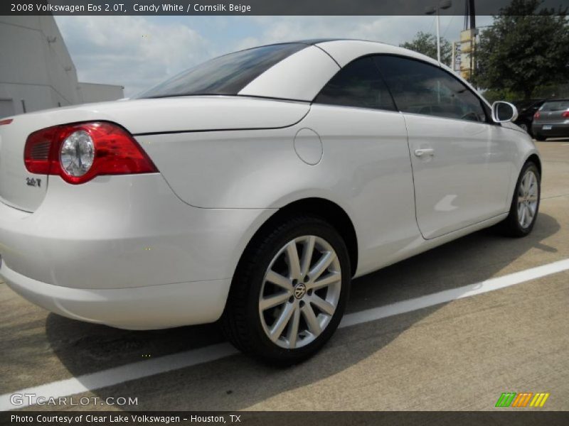 Candy White / Cornsilk Beige 2008 Volkswagen Eos 2.0T