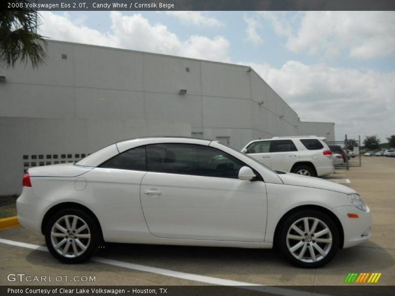 Candy White / Cornsilk Beige 2008 Volkswagen Eos 2.0T
