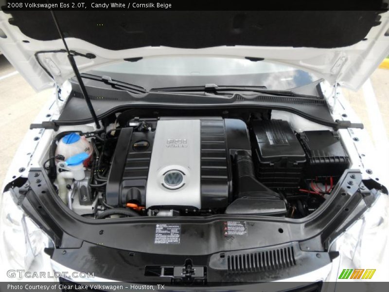 Candy White / Cornsilk Beige 2008 Volkswagen Eos 2.0T