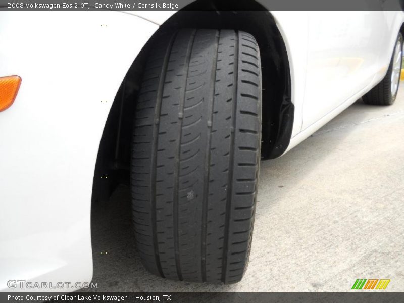 Candy White / Cornsilk Beige 2008 Volkswagen Eos 2.0T