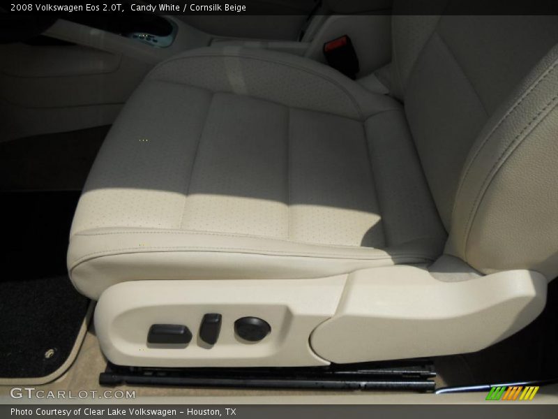 Candy White / Cornsilk Beige 2008 Volkswagen Eos 2.0T