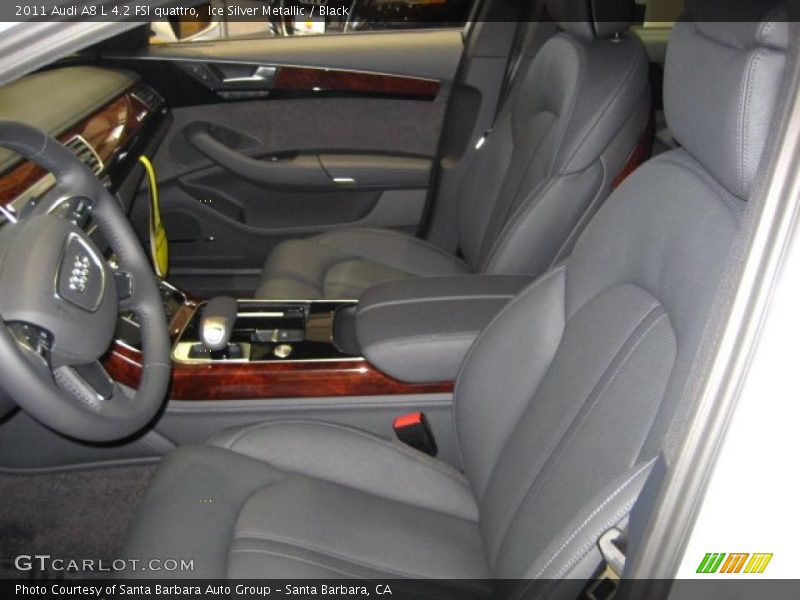  2011 A8 L 4.2 FSI quattro Black Interior