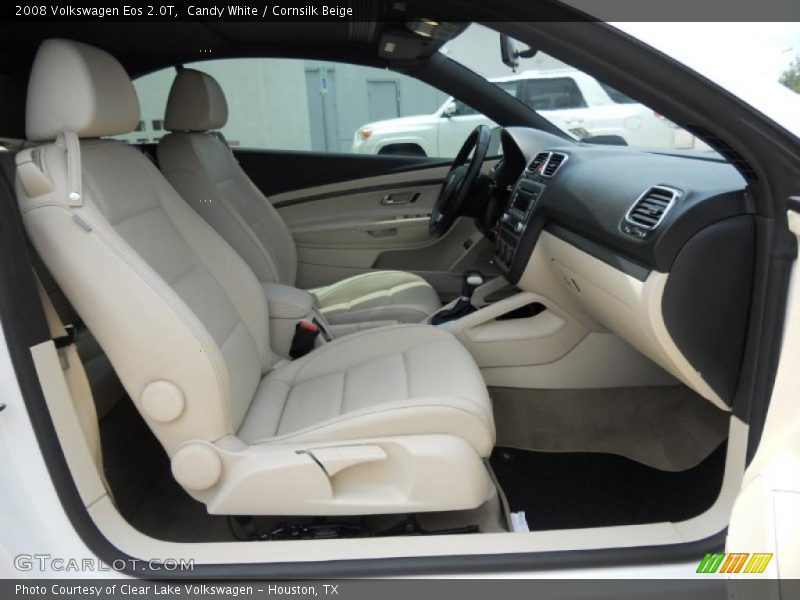 Candy White / Cornsilk Beige 2008 Volkswagen Eos 2.0T