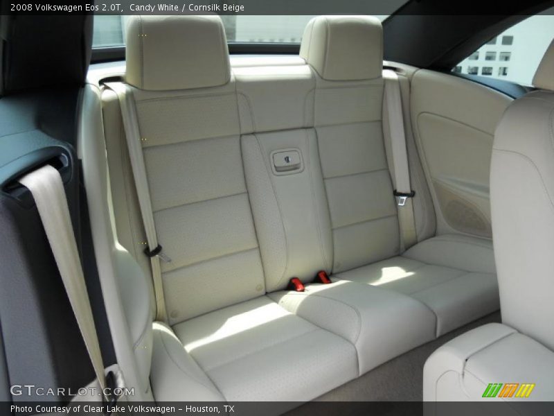 Candy White / Cornsilk Beige 2008 Volkswagen Eos 2.0T