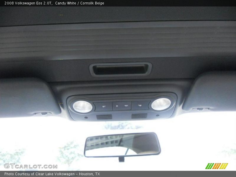Candy White / Cornsilk Beige 2008 Volkswagen Eos 2.0T