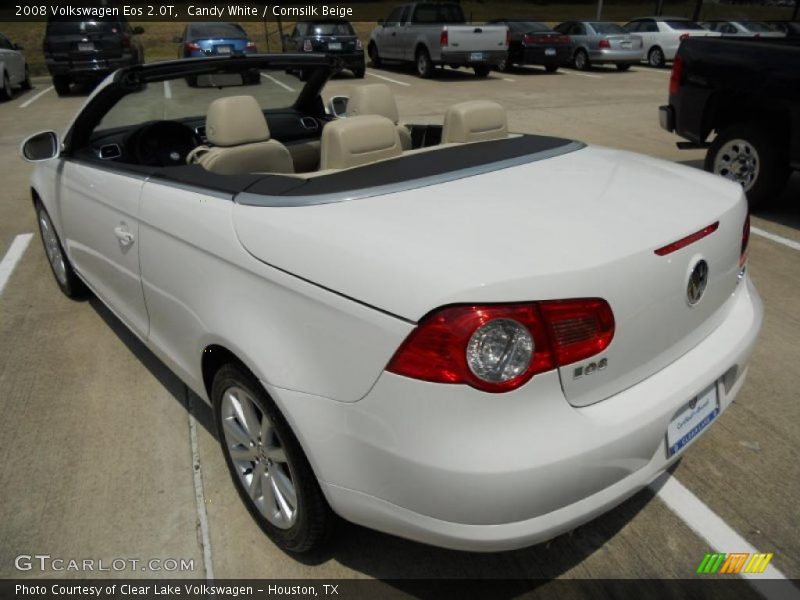 Candy White / Cornsilk Beige 2008 Volkswagen Eos 2.0T