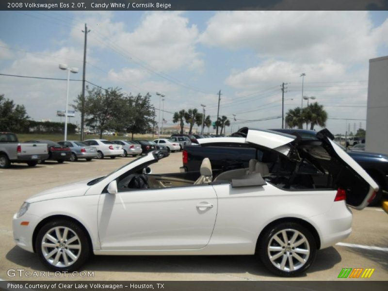 Candy White / Cornsilk Beige 2008 Volkswagen Eos 2.0T