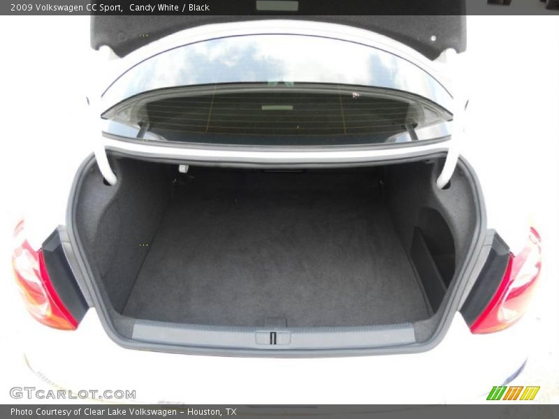 Candy White / Black 2009 Volkswagen CC Sport