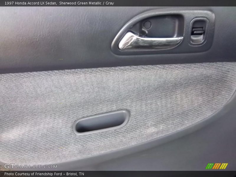 Sherwood Green Metallic / Gray 1997 Honda Accord LX Sedan