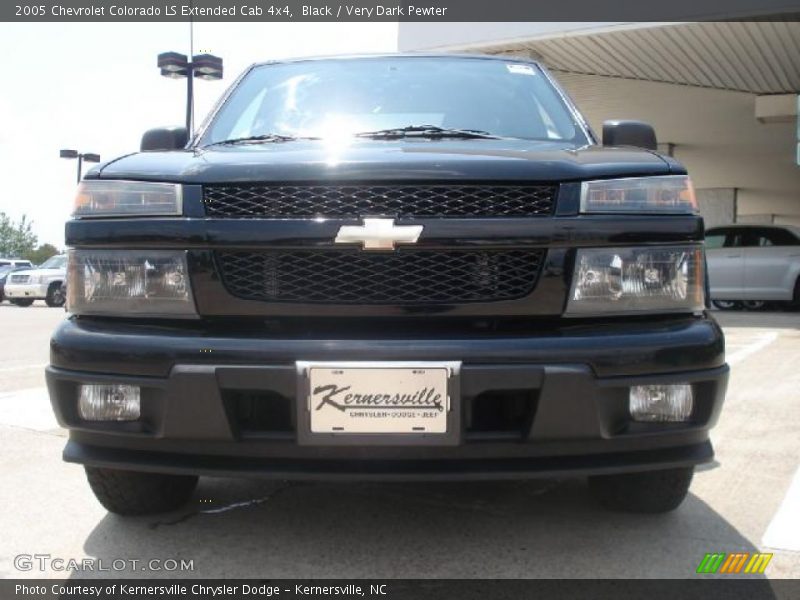 Black / Very Dark Pewter 2005 Chevrolet Colorado LS Extended Cab 4x4