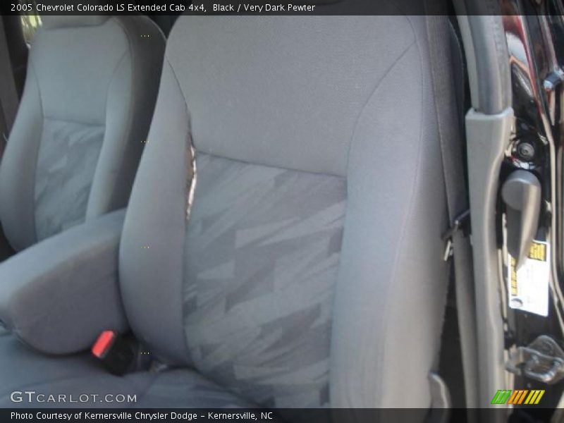Black / Very Dark Pewter 2005 Chevrolet Colorado LS Extended Cab 4x4