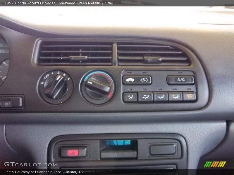 Controls of 1997 Accord LX Sedan