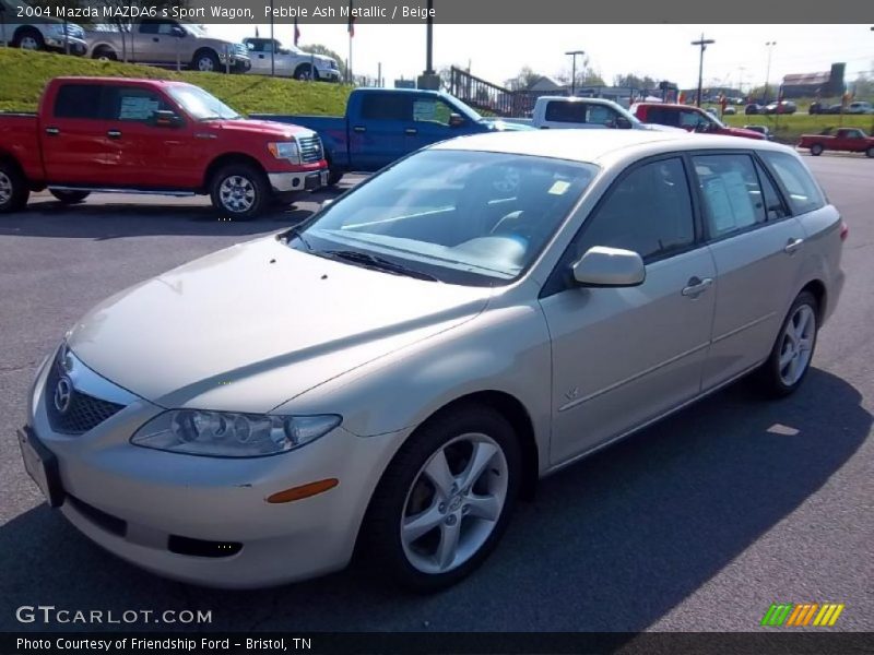 Pebble Ash Metallic / Beige 2004 Mazda MAZDA6 s Sport Wagon