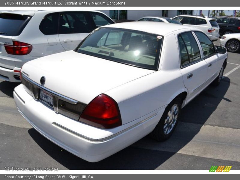 Vibrant White / Medium Light Stone 2006 Mercury Grand Marquis LS