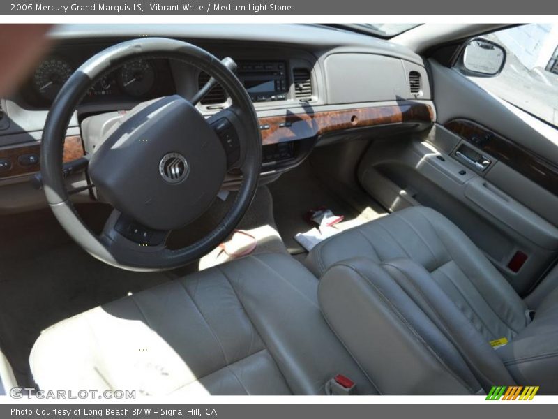 Vibrant White / Medium Light Stone 2006 Mercury Grand Marquis LS