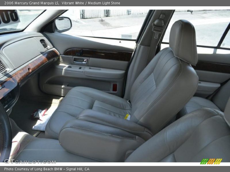 Vibrant White / Medium Light Stone 2006 Mercury Grand Marquis LS