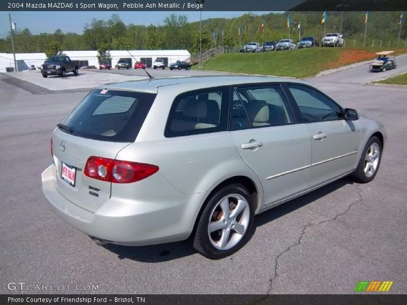 Pebble Ash Metallic / Beige 2004 Mazda MAZDA6 s Sport Wagon